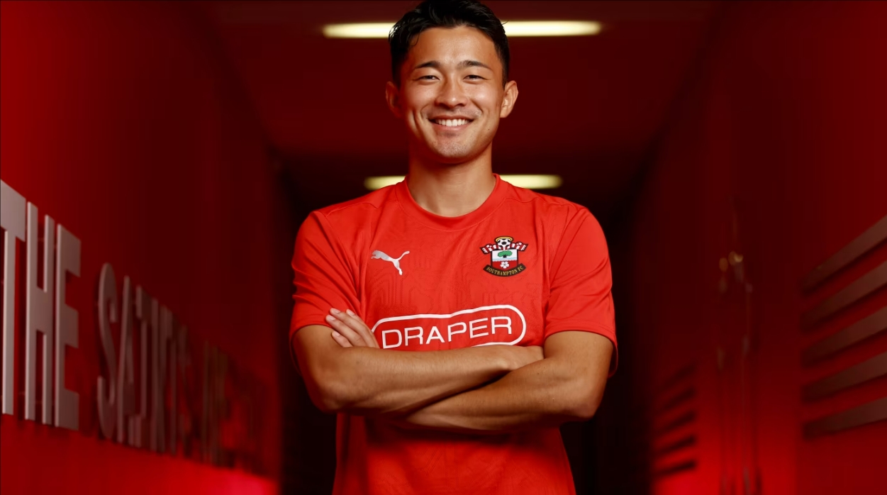 菅原由势打进圣徒本赛季英超首球，成为第11个英超进球的日本球员